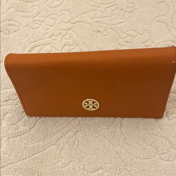 Tory Burch Orange glass case - Picture 1 of 5